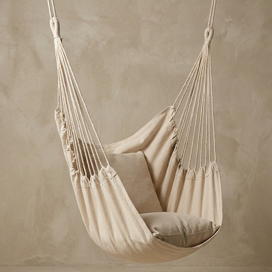 Beige Hammock Chair